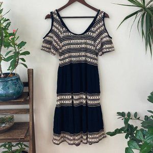 Gorgeous Boho Knit Midi Dress